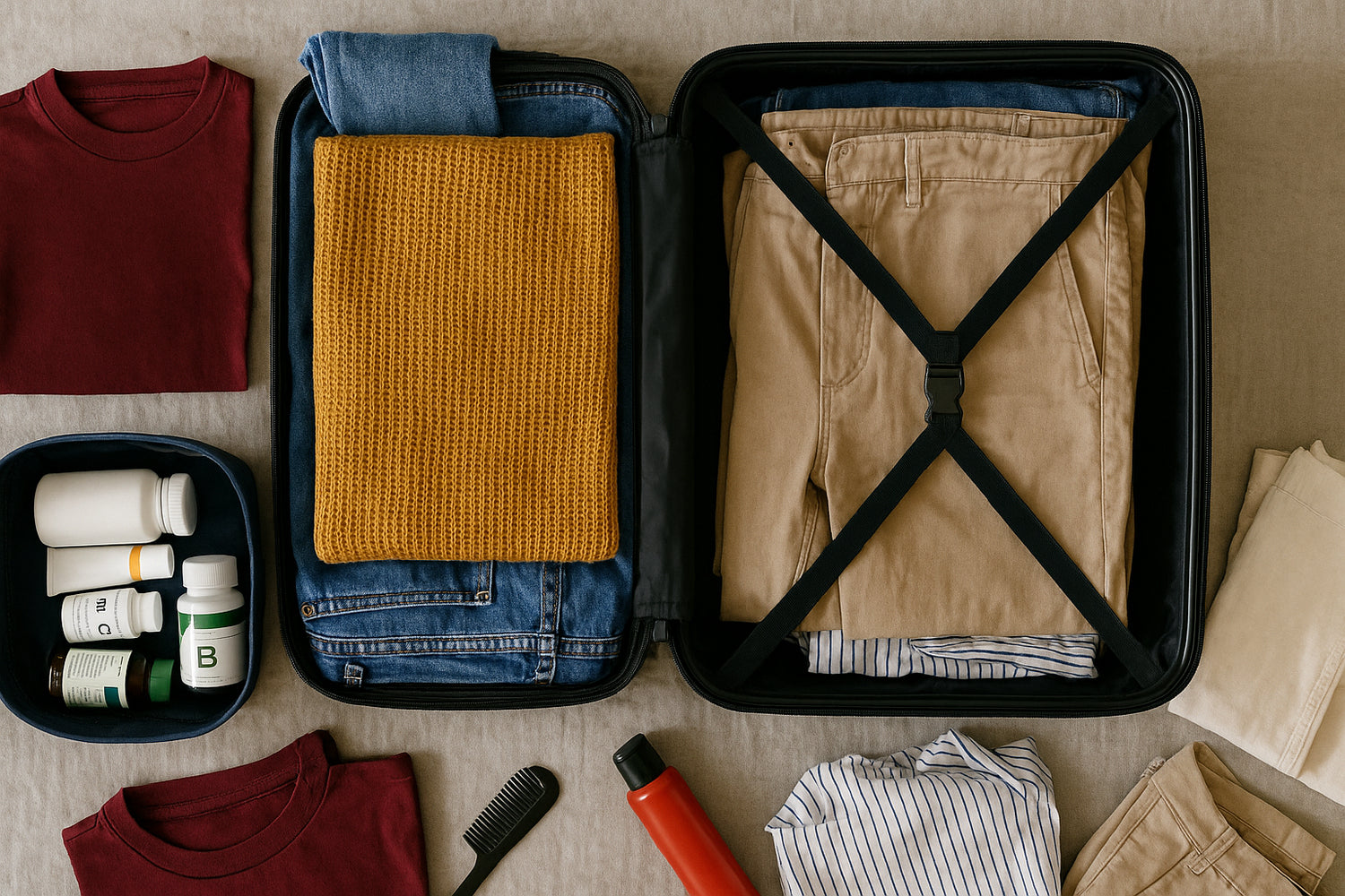 Voyager avec ses compléments : les règles à connaître