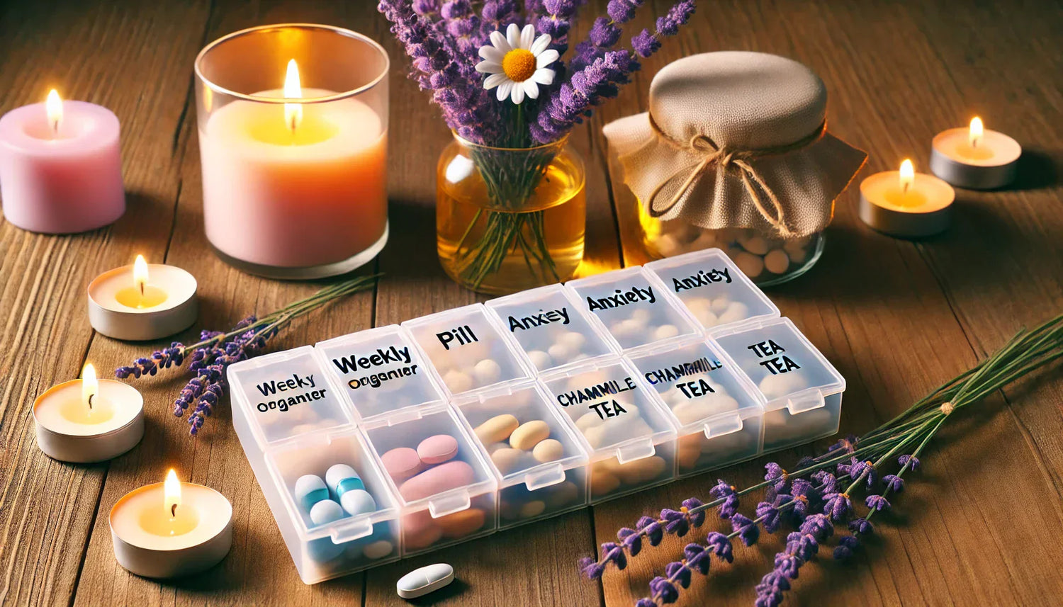 pilulier avec meilleurs cachets contre l'anxiete