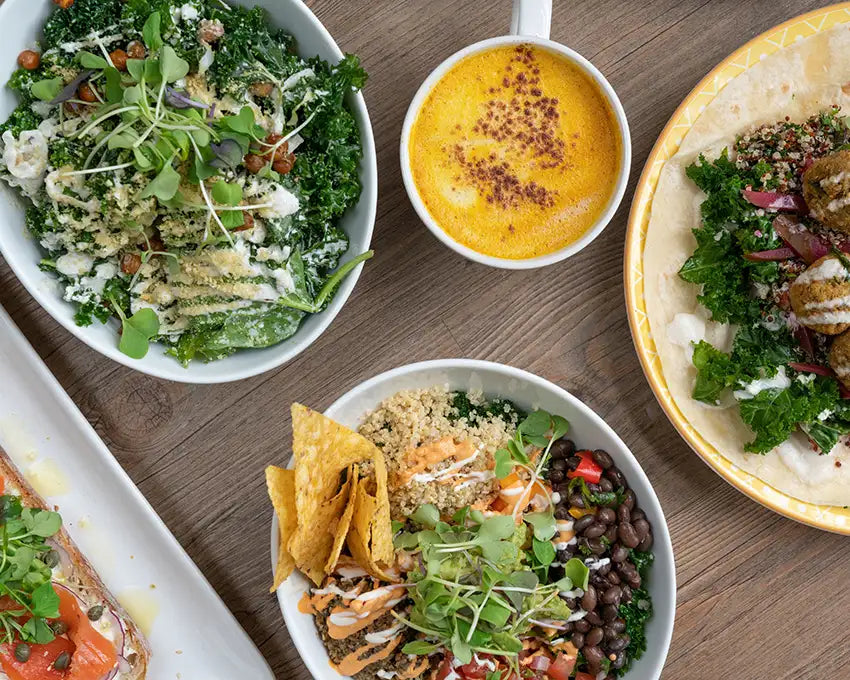 des plats sains à base de légumes