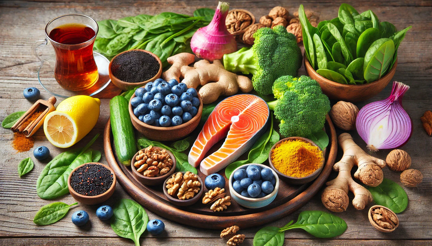 Les aliments anti-inflammatoires