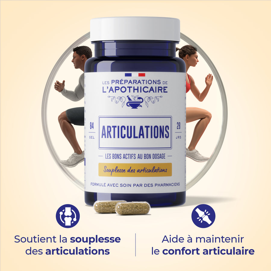 Articulations – flacon du complément alimentaire Les Préparations de l’Apothicaire