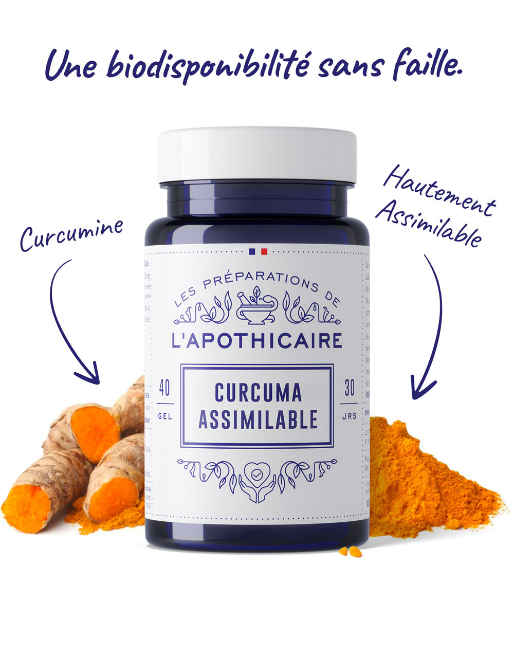 Curcuma Assimilable ®, Cure