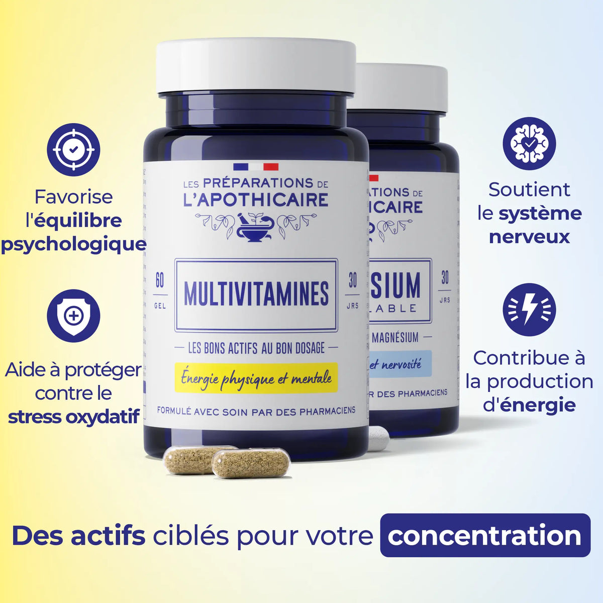 Duo Concentration – points forts du duo