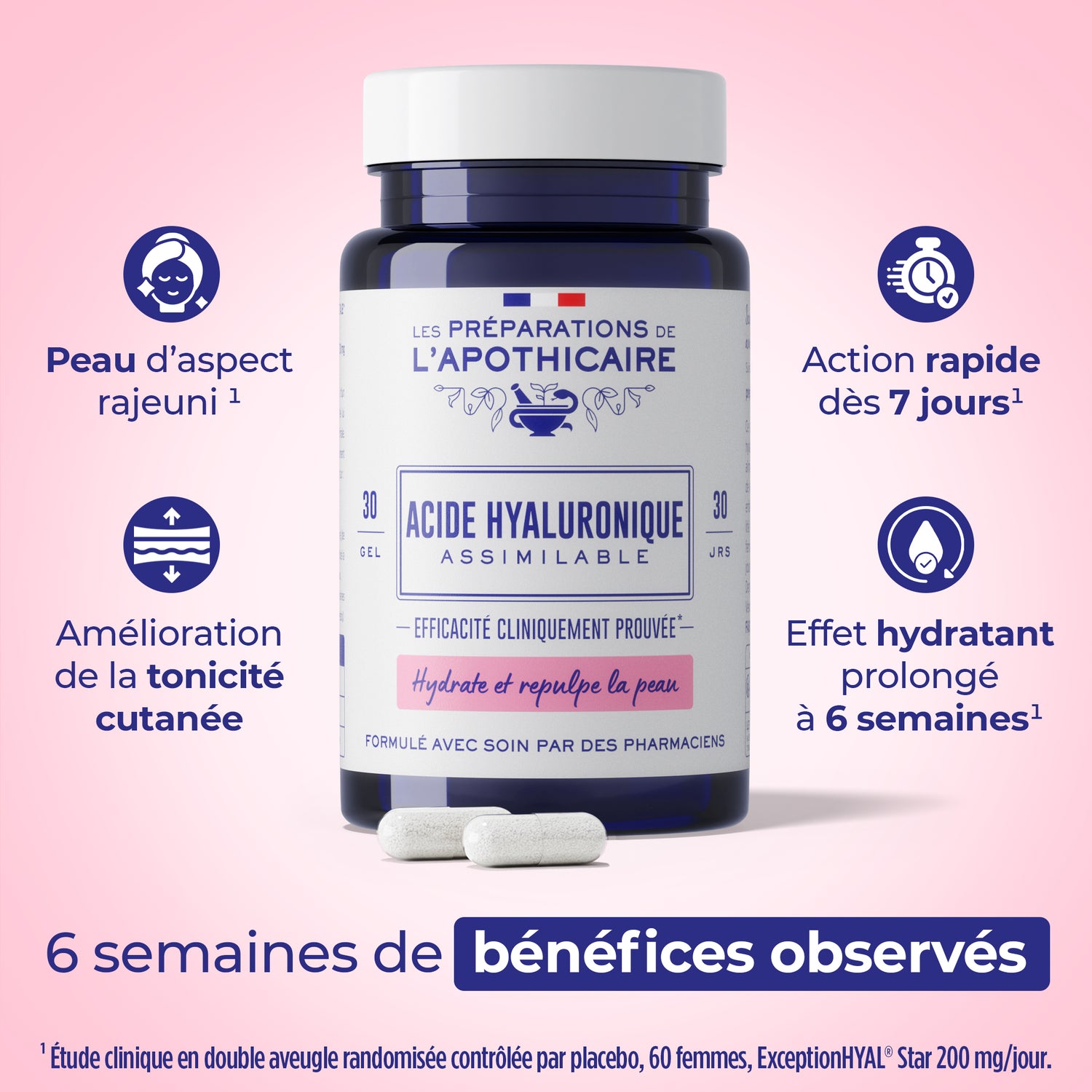 Acide Hyaluronique Assimilable ®