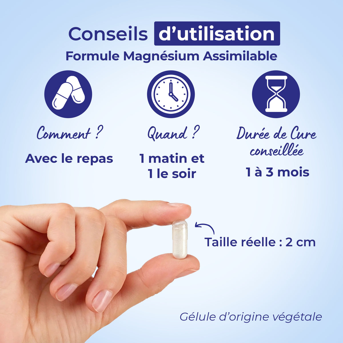 Magnésium Assimilable – conseils d’utilisation