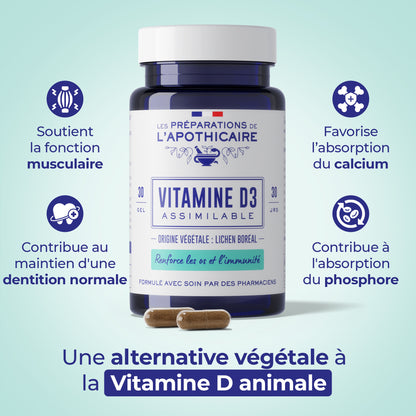 Organic Assimilable Vitamin D